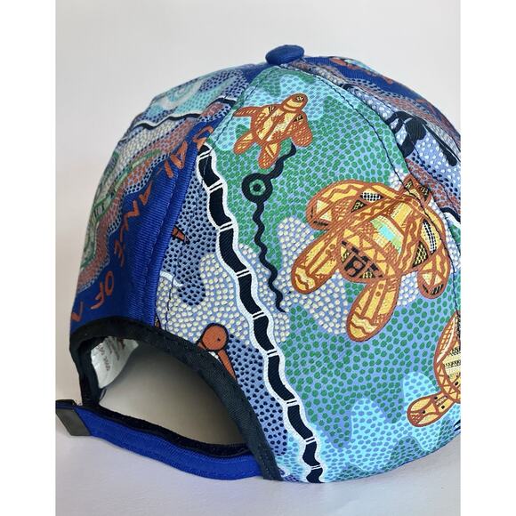 Aboriginal Bulurru Vintage Hat Australian Tribal Graphic Art Cap Adult - Picture 4 of 6